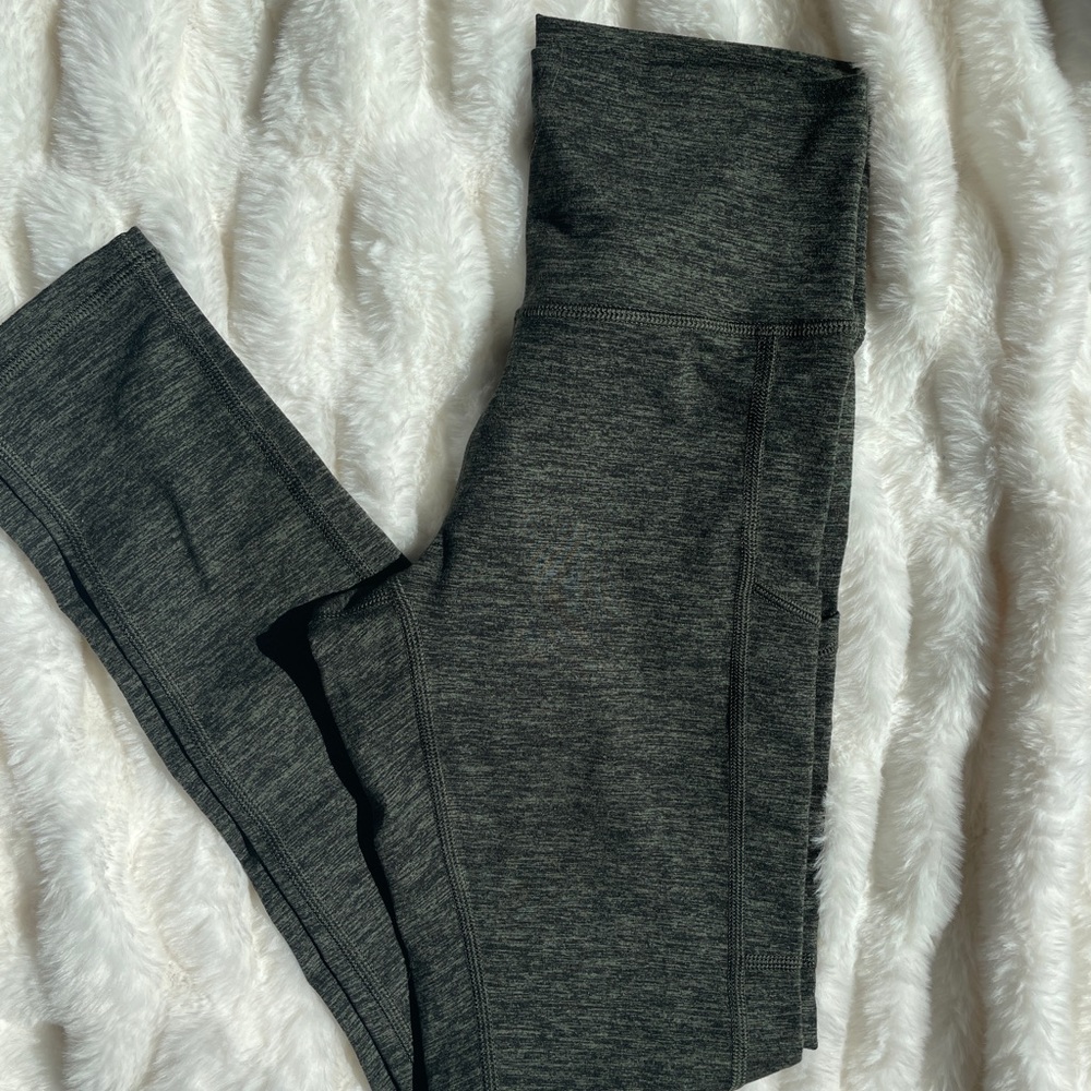 Green aerie leggings